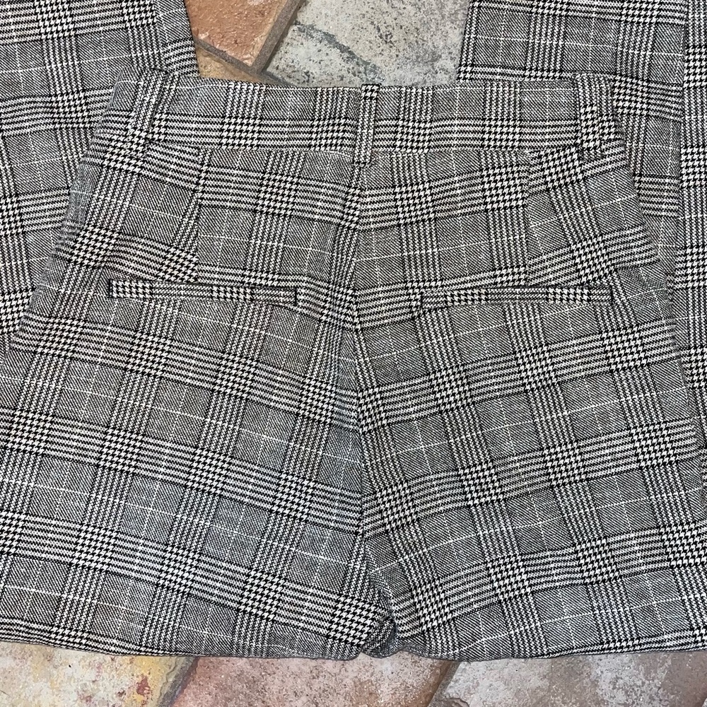 H&M Black and White Checkered slacks